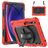 Mobigear SureGrip Xtreme Samsung Galaxy Tab S9 FE Hoes Hard Kunststof,Siliconen Backcover + Stylus Houder + Schouderband + Standaard - Rood