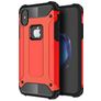 Mobigear Outdoor iPhone XS Hoesje Hardcase Backcover Shockproof - Rood