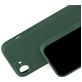 Mobiparts iPhone 16e Siliconen Hoesje Backcover - Forest Green