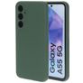 Mobiparts Samsung Galaxy A55 Siliconen Hoesje Backcover - Forest Green