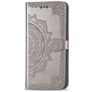 Mobigear Mandala HONOR 9X Lite Hoesje Bookcase Portemonnee - Grijs