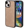 Mobiparts Classic iPhone 13 MagSafe Hoesje TPU,Kunstleer Backcover - Moonstone Beige
