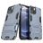 Mobigear Armor Stand iPhone 13 Mini Hoesje Hardcase Backcover Shockproof met Standaard - Blauw