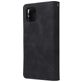 Mobigear Zipper Samsung Galaxy Note 10 Lite Hoesje Bookcase Portemonnee - Zwart