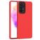 Mobigear Colors Samsung Galaxy A73 Hoesje Flexibel TPU Backcover - Rood