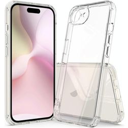 Mobigear Crystal Doorzichtig iPhone 16e Hoesje Hardcase Backcover - Transparant