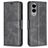 Mobigear Excellent Samsung Galaxy S25 Edge Hoesje Bookcase Portemonnee - Grijs