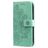 Mobigear Flowers POCO F4 Hoesje Bookcase Portemonnee - Groen