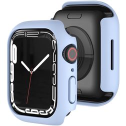 Mobigear Colors Dun Apple Watch - 45 mm Hardcase Hoesje - Blauw