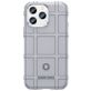 Mobigear Rugged Shield iPhone 14 Pro Max Hoesje Flexibel TPU Backcover Shockproof - Grijs