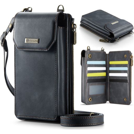 Caseme ME40 Crossbody Telefoontasje - Large - Zwart