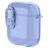 Mobigear Crystal Clip Apple AirPods 1 Hardcase Hoesje - Blauw