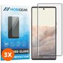 Mobigear Premium Google Pixel 6 Pro Glazen Screenprotector - Case Friendly - Zwart (3-Pack)