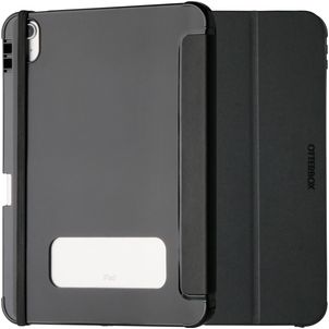 Otterbox React Folio iPad 11 (2025) Hoes Bookcase + Stylus Houder - Zwart