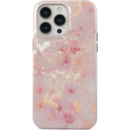 Burga Tough iPhone 15 Pro Hoesje Hardcase Backcover Shockproof - Golden Coral