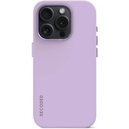 Decoded iPhone 15 Pro Siliconen Hoesje Backcover - Digital Lavender