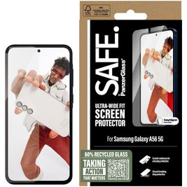 SAFE by PanzerGlass Ultra-Wide-Fit Samsung Galaxy A56 Glazen Screenprotector - Case Friendly