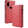 Mobigear Sensation Motorola One Vision Hoesje Bookcase Portemonnee - Rood