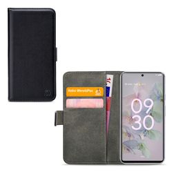 Mobilize Classic Gelly Wallet Google Pixel 6a Hoesje Bookcase Portemonnee - Zwart