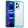 Mobigear Crystal Xiaomi Redmi Note 12 Hoesje Hardcase Backcover - Transparant / Turquoise