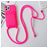 Mobigear Lanyard Card iPhone 15 Pro Max Siliconen Hoesje met koord en Pasjeshouder - Rood