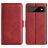 Mobigear Slim Magnet Google Pixel 6a Hoesje Bookcase Portemonnee - Rood