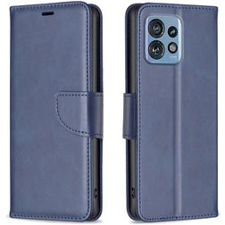 Mobigear Excellent Motorola Edge 40 Pro Hoesje Bookcase Portemonnee - Blauw