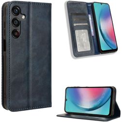 Mobigear Sensation Samsung Galaxy M55 Hoesje Bookcase Portemonnee - Blauw