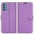 Mobigear Classic Motorola Moto G60 Hoesje Bookcase Portemonnee - Paars