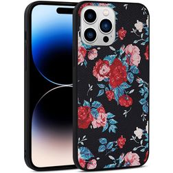 Mobigear Flowers iPhone 14 Pro Max Hoesje Hardcase Backcover - Model 2