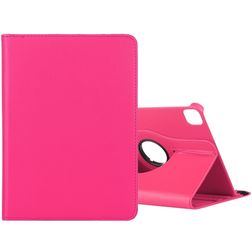 Mobigear DuoStand iPad Pro 12.9 Inch (2020) Hoes Draaibare Bookcase - Magenta