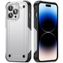 Mobigear Slim Armor iPhone 14 Pro Hoesje Hardcase Backcover Shockproof - Wit