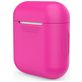 Mobigear Colors Apple AirPods 1 Hoesje Flexibel Siliconen - Magenta