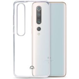 Mobilize Gelly Doorzichtig Xiaomi Mi 10 Pro Hoesje Flexibel TPU Backcover - Transparant
