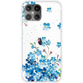 Mobigear Design iPhone 12 Pro Max Hoesje Flexibel TPU Backcover - Sterbloem
