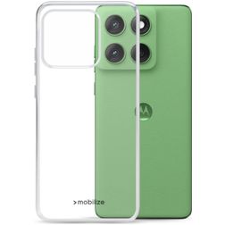 Mobilize Gelly Case Doorzichtig Motorola Edge 60 Neo Hoesje Flexibel TPU Backcover - Transparant