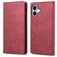 Mobigear Wallet iPhone 16 Hoesje Bookcase Portemonnee - Rood