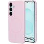 Mobiparts Slim Line Samsung Galaxy S25 MagSafe Hoesje Hardcase Backcover - Blush Pink