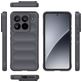 Mobigear Bumpy Xiaomi 15 Pro Hoesje Flexibel TPU Backcover - Grijs