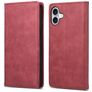 Mobigear Wallet iPhone 16 Plus Hoesje Bookcase Portemonnee - Rood