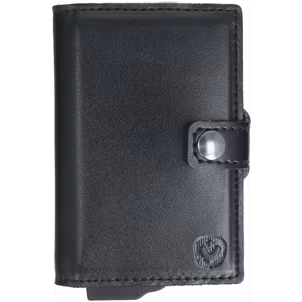 Valenta Card Case Essential Wallet Leren Pasjeshouder - 10 Pasjes - Zwart