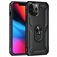 Mobigear Armor Ring iPhone 13 Pro Hoesje Hardcase Backcover Shockproof met Ringhouder - Zwart
