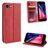 Mobigear Sensation iPhone SE (2020) Hoesje Bookcase Portemonnee - Rood
