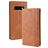 Mobigear Sensation Samsung Galaxy S10 5G Hoesje Bookcase Portemonnee - Cognac
