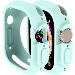 Mobigear Colors Apple Watch Ultra - 49 mm Hardcase Hoesje - Blauw
