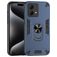 Mobigear Armor Ring Motorola Moto G84 Hoesje Hardcase Backcover Shockproof met Ringhouder - Blauw