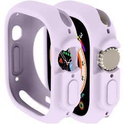 Mobigear Colors Apple Watch Ultra - 49 mm Hardcase Hoesje - Paars