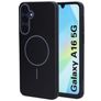 Mobiparts Slim Line Samsung Galaxy A16 MagSafe Hoesje Hardcase Backcover - Onyx Black