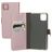 Mobiparts Saffiano Wallet Samsung Galaxy A22 5G Hoesje Bookcase Portemonnee - Roze