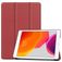 Mobigear Tri-Fold iPad 9 (2021) Hoes Bookcase - Bordeaux Rood